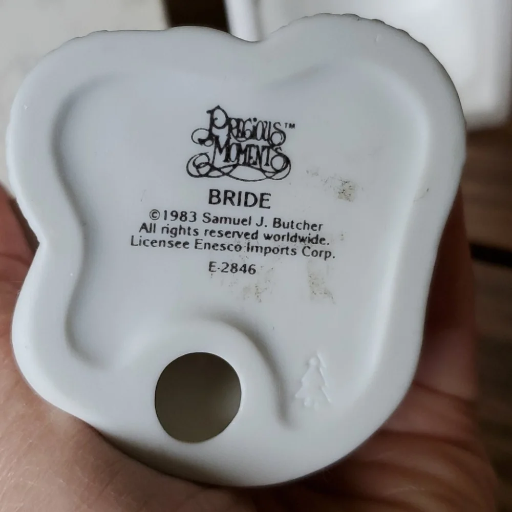 Precious Moments Bride Porcelain Figurine Collectable
